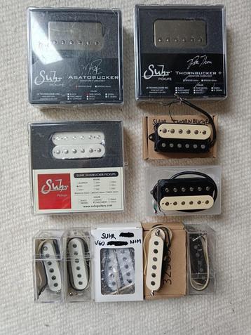 Micros guitare Suhr Thornbucker, Asatobucker,... + Duncan  disponible aux enchères