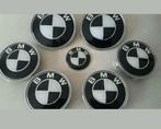 Lot de 7x emblèmes BMW > noir et blanc e60 e90 e92 e39, Autos : Divers, Enlèvement ou Envoi