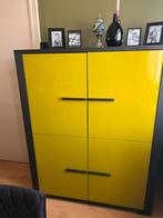 Moderne barkast –Groen/Donkerbruin – Goede staat, Huis en Inrichting, Kasten | Overige, Ophalen, Zo goed als nieuw