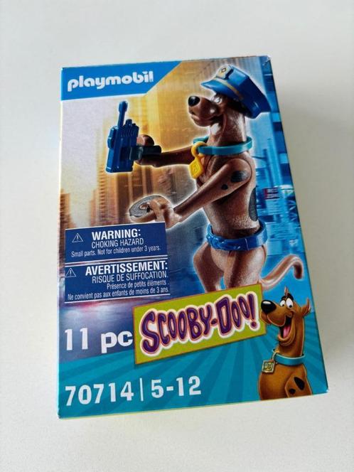 Playmobil (70714) Scooby-Doo politieagent, Kinderen en Baby's, Speelgoed | Playmobil, Zo goed als nieuw, Complete set, Ophalen