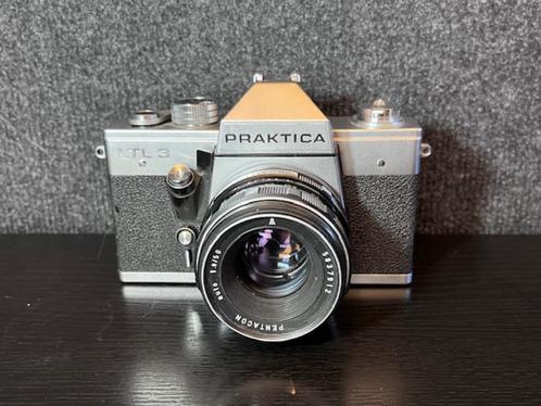 Praktica LTL 3 - Pentacon 1.8/50mm lens, Audio, Tv en Foto, Fotocamera's Analoog, Gebruikt, Spiegelreflex, Overige Merken, Ophalen of Verzenden