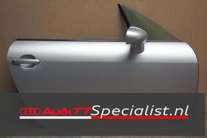 Rechter voor portier zilver/grijs Audi TT Roadster/Cabrio, Auto-onderdelen, Carrosserie, Deur, Audi, Gebruikt, Ophalen