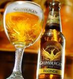 Reclamebord vintage Grimbergen blond - mancave poolhouse new, Verzamelen, Ophalen of Verzenden, Nieuw, Reclamebord