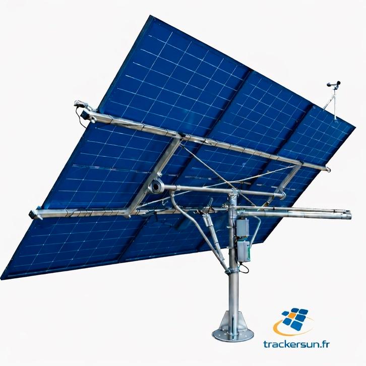 Tracker solaire 2 axes, Bricolage & Construction, Panneaux solaires & Accessoires, Neuf, Système complet, Envoi