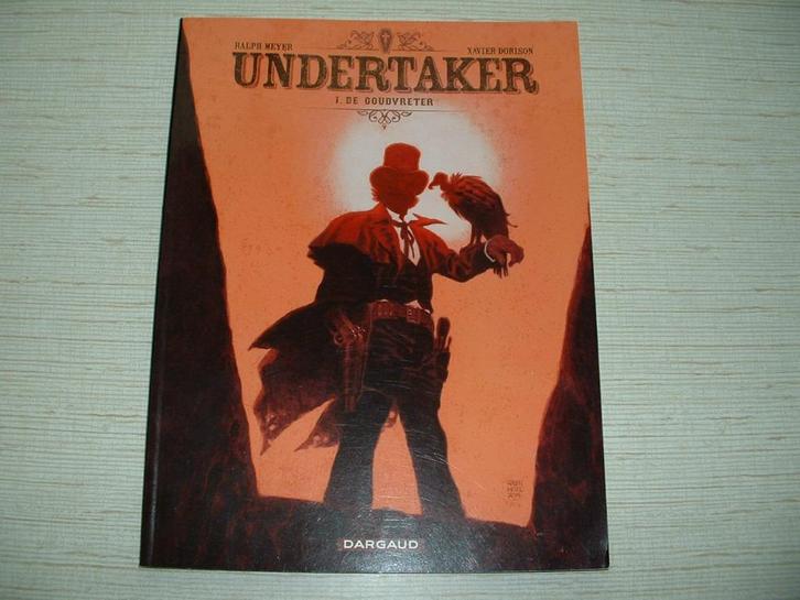 strip undertaker nr 1 de goudvreter 1e druk, Boeken, Stripverhalen, Zo goed als nieuw, Eén stripboek, Ophalen of Verzenden