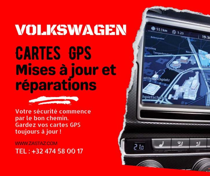 Volkswagen  - ️ Cartes SD GPS disponibles à partir de 25€, Informatique & Logiciels, Logiciel Navigation, Neuf, Mise à Jour, Enlèvement
