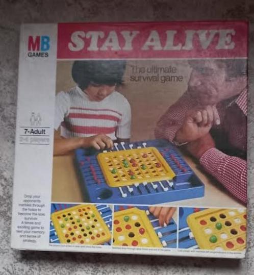 Spel stay alive of valkuil, Hobby en Vrije tijd, Gezelschapsspellen | Bordspellen, Gebruikt, Ophalen of Verzenden