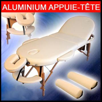 Table de massage ovale Reiki disponible sur Massagefrance. f disponible aux enchères