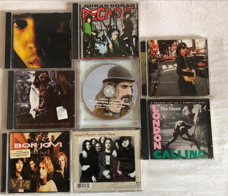 Talking heads,duran duran, bon jovi,nick cave, costello,, Cd's en Dvd's, Cd's | Overige Cd's, Gebruikt, Ophalen of Verzenden