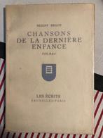 Chansons de la dernière enfance - Benoit Braun, Verzenden