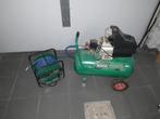 Vigo 300 compressor met luchtslang, Doe-het-zelf en Bouw, Ophalen, Gebruikt, 200 tot 400 liter/min, 6 tot 10 bar