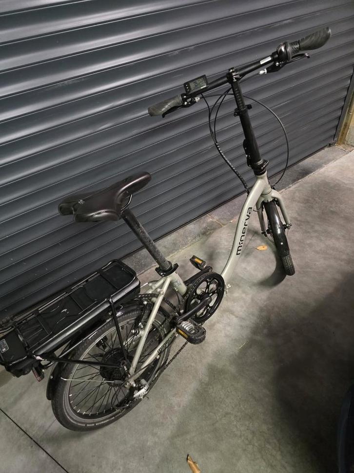 Minerva elektrische plooifiets, Vélos & Vélomoteurs, Vélos électriques, Utilisé, Autres marques, Enlèvement