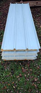 17 m2 nieuwe golfplaten 12 cm pir isolatie, Enlèvement, Neuf, Autres matériaux, 100 mm ou plus