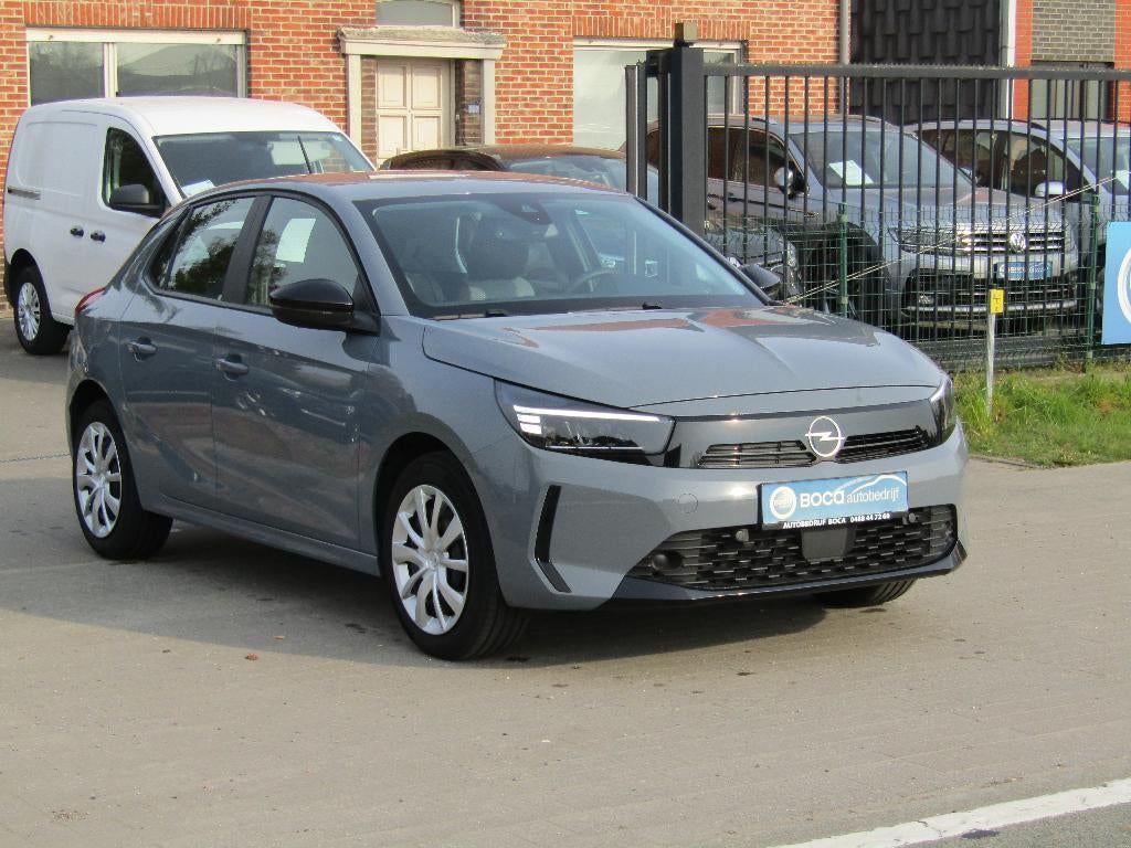 Opel Corsa 1.2 benzine met slechts 16 000km, Autos, Argent ou Gris, Euro 6, Entreprise, Boîte manuelle