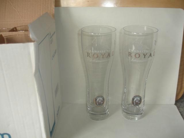 Bierglas Franziskaner Royal , 0,5l voor € 2,00, Verzamelen, Biermerken, Nieuw, Glas of Glazen, Overige merken, Ophalen of Verzenden