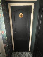 Mooie zwarte binnendeur, Doe-het-zelf en Bouw, Ophalen, Zo goed als nieuw, Binnendeur
