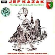 LP/ JEF KAZAK *, Cd's en Dvd's, Vinyl | Verzamelalbums, Gebruikt, Humor en Cabaret, 12 inch, Ophalen of Verzenden