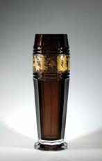 VAL SAINT LAMBERT - VASE AMÉTHYSTE DdF - VSL, Enlèvement ou Envoi