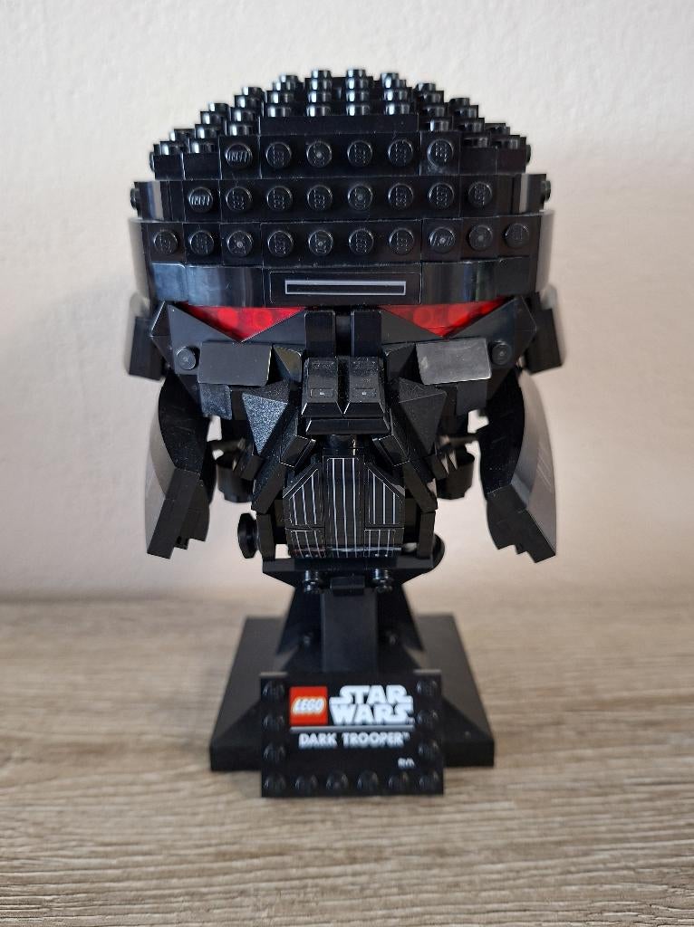 Lego set 75343 Helmets Star Wars Dark Trooper, Gebruikt, Star Wars, Lego, Ophalen of Verzenden