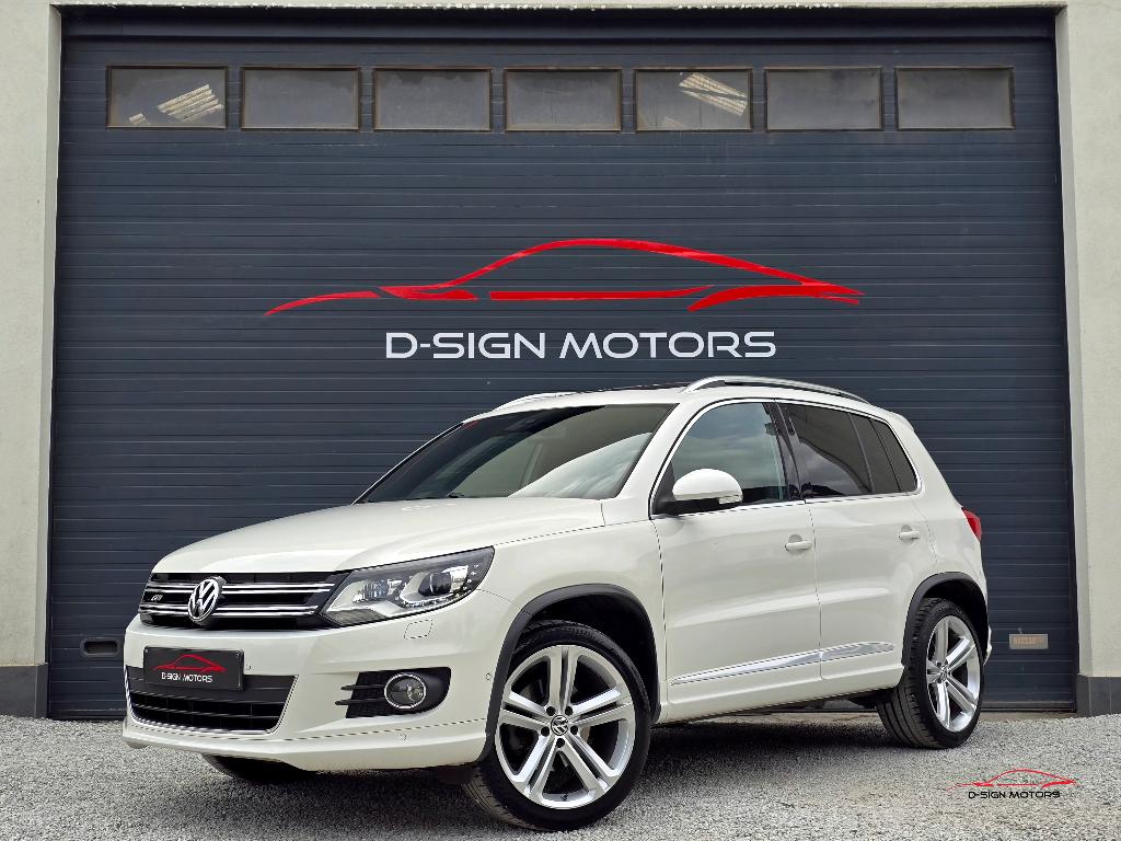 VOLKSWAGEN TIGUAN 2.0 TDI (110ch) R-LINE 2012 193.651km, Autos, Volkswagen, Cuir, Euro 5, Achat, 139 g/km