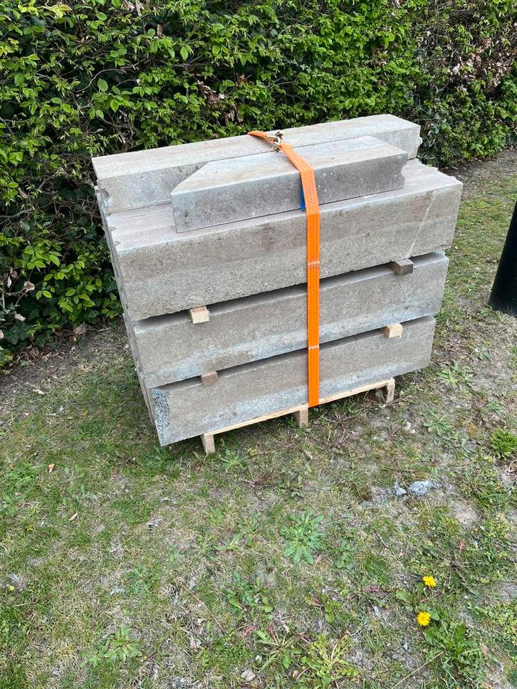 Betonburduuren 100x20x10, Bricolage & Construction, Briques, Utilisé, Béton, Enlèvement