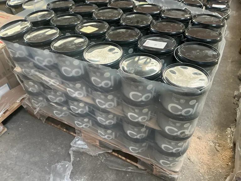 Lot de 300 L de peinture pour bois 15 ans Acrylique Blanc, Neuf, Enlèvement ou Envoi, 20 litres ou plus, Peinture