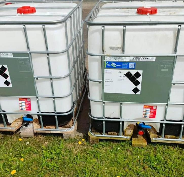 Propere ibc vatten 1050L, Tuin en Terras, Regentonnen, Zo goed als nieuw, Ophalen of Verzenden
