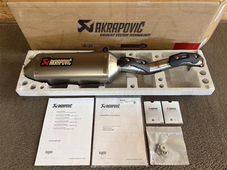 Akrapovic uitlaat KTM 790 890 Adventure 890 SMT Norden 901, Motos, Pièces | Autre, Neuf, Enlèvement ou Envoi