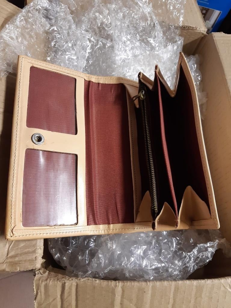 Portefeuille - cuir, Enlèvement ou Envoi, Cuir