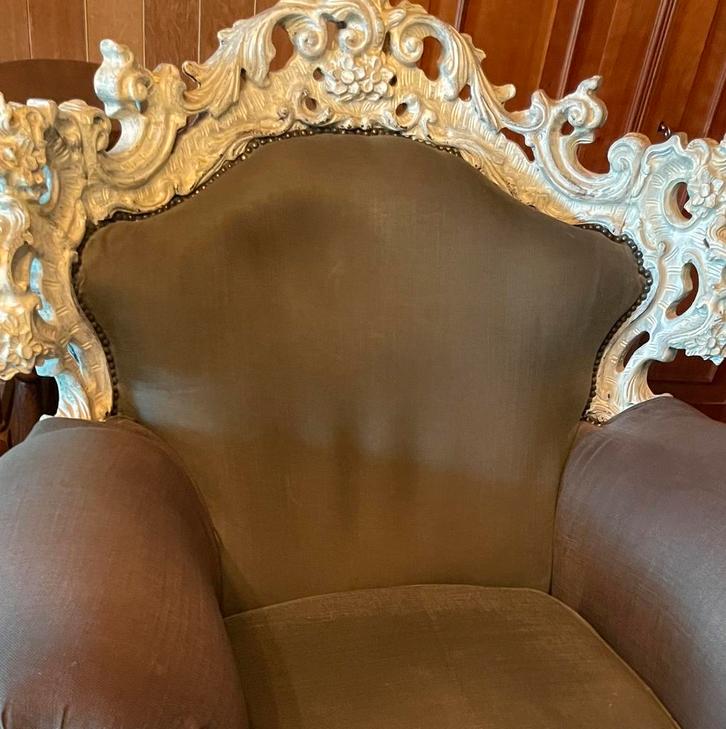 Proust barok barokke zetel Modenese Gastone, Antiek en Kunst, Antiek | Spiegels, Ophalen