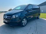 Mercedes V220 Extralang dubbel cabine LEDER*GPS, Achterwielaandrijving, 4 cilinders, 2000 kg, Zwart