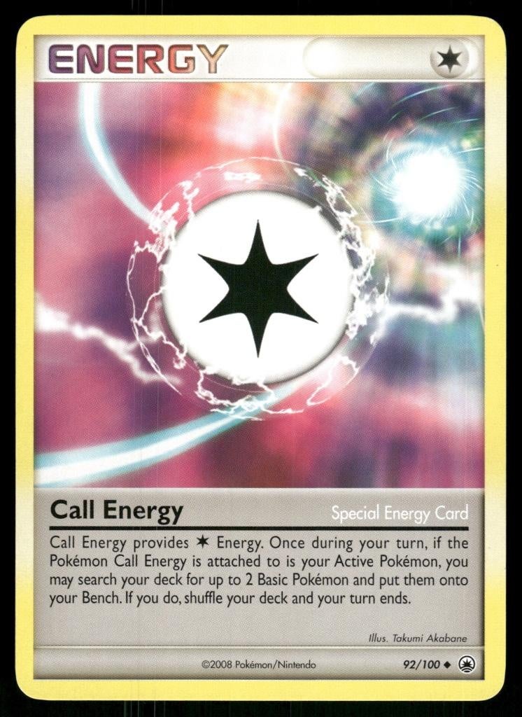 Call Energy 92/100 - Majestic Dawn, Hobby en Vrije tijd, Verzamelkaartspellen | Pokémon, Gebruikt, Verzenden