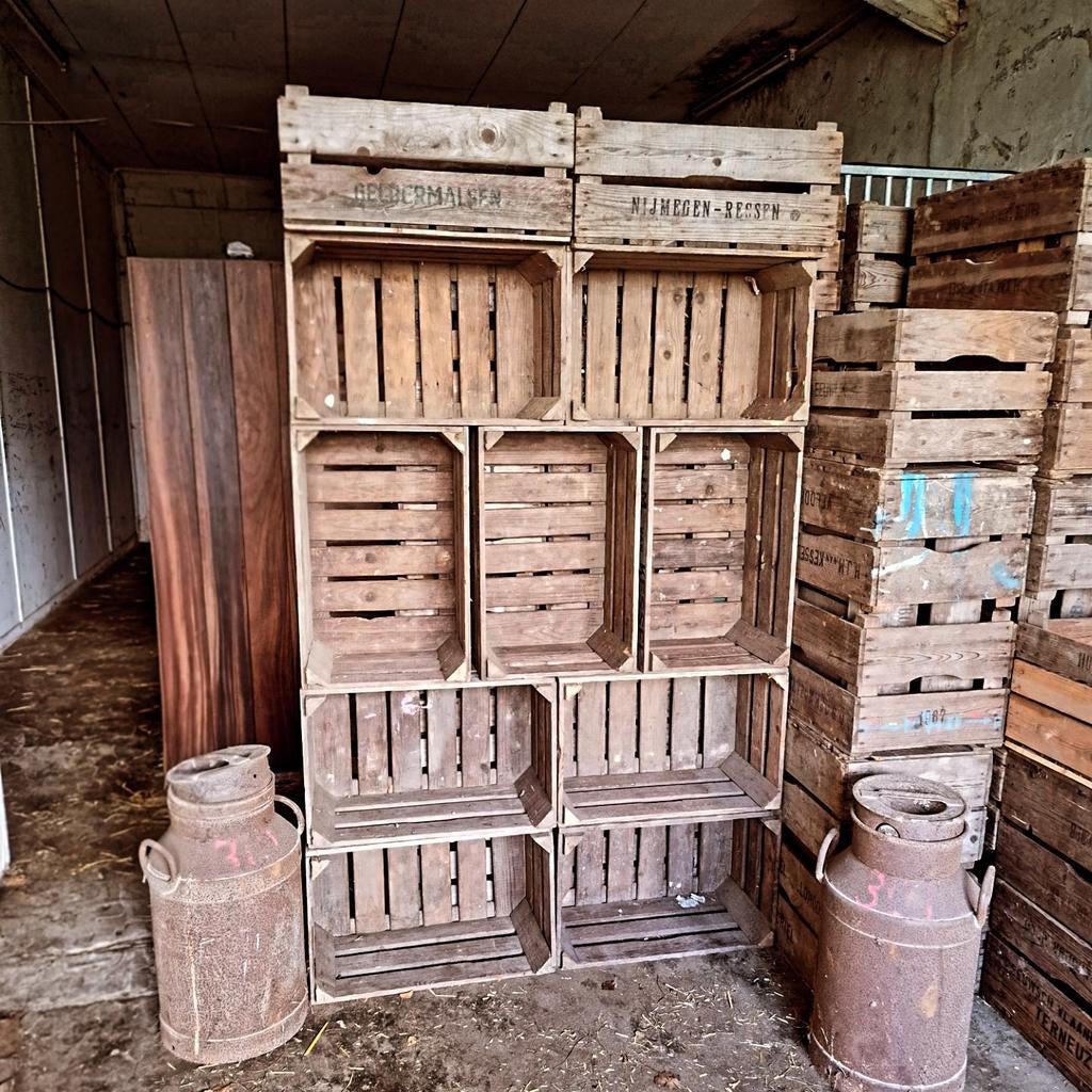 Authentieke fruitkisten, creer uw eigen kast, Ophalen of Verzenden