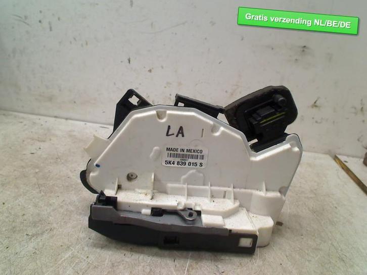 PORTIERSLOT LINKS ACHTER Golf VII (AUA) (5K4839015S), Auto-onderdelen, Carrosserie, Volkswagen, Achter, Links, Gebruikt