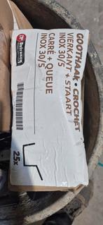 Inox goothaken 30/5 met staart – 149 stuks – Defrancq (PRO), Enlèvement