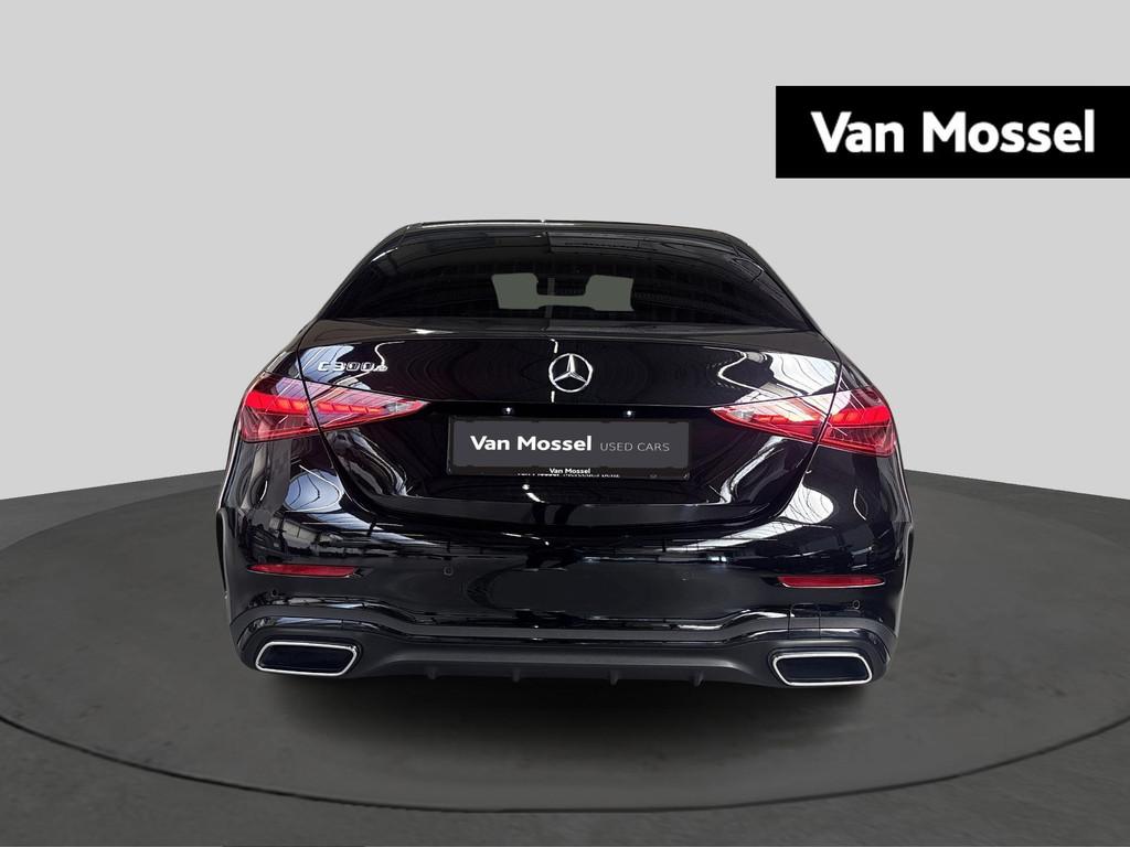 Mercedes-Benz C 300 e AMG Line Berline + CARPLAY + LED + CAM, Auto's, Automaat, 4 deurs, Zwart, 4 cilinders