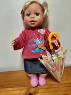 Babyborn met blonde haar - met kleertjes en accessoires, Ophalen of Verzenden