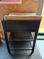 Verzorgingstafel zwart troll met lade, Enlèvement, Comme neuf