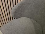Nieuwe stoelen Yuna HSM Espresso bouclé (ook in grijs), Ophalen, Nieuw, Grijs, Stof