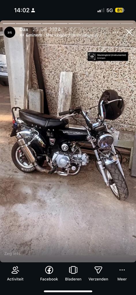 Dax b klasse te koop, Motoren, Particulier