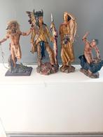 17 indianen beelden en 2 kaders, Enlèvement