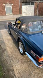 oldtimer Triumph TR6, 2500 cc, Blauw, Triumph, Handgeschakeld