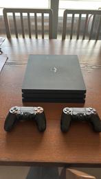 Ps4 pro met 2 controllers en games, Games en Spelcomputers, Ophalen, Zo goed als nieuw, Met 2 controllers, Pro