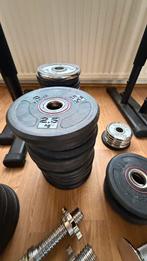 Rubber schijven 2,5 kg, Sport en Fitness, Ophalen, Zo goed als nieuw