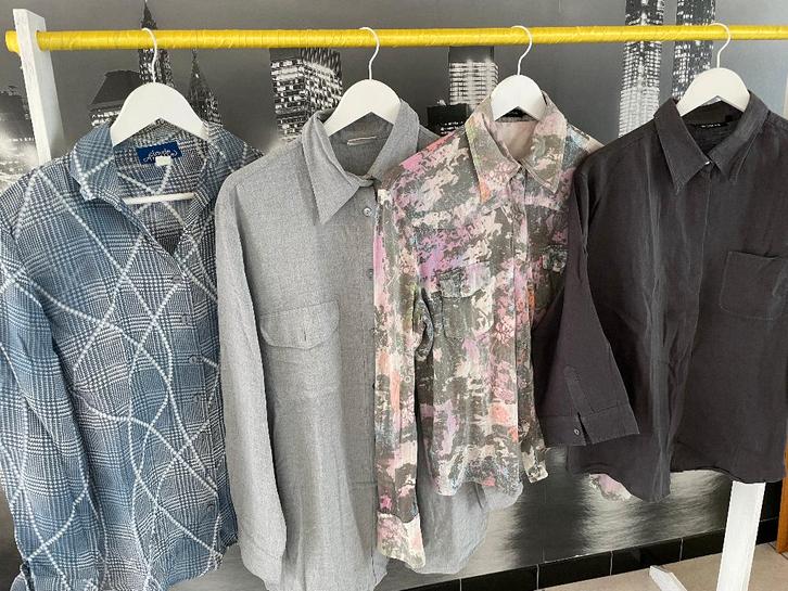 pakket dames kledij 4 blouses - L, Vêtements | Femmes, Packs de vêtements pour femmes, Porté, Taille 42/44 (L), Envoi