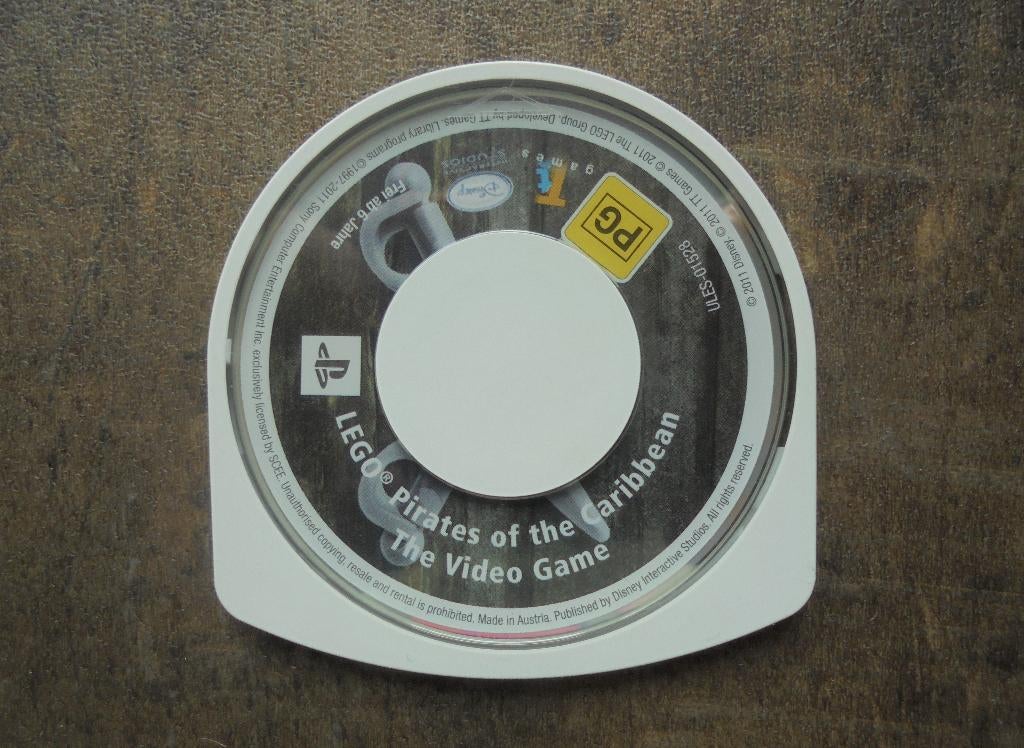 Lego Pirates Of The Caribbean voor PSP (zie foto's), Enlèvement ou Envoi, 1 joueur, À partir de 7 ans, Aventure et Action