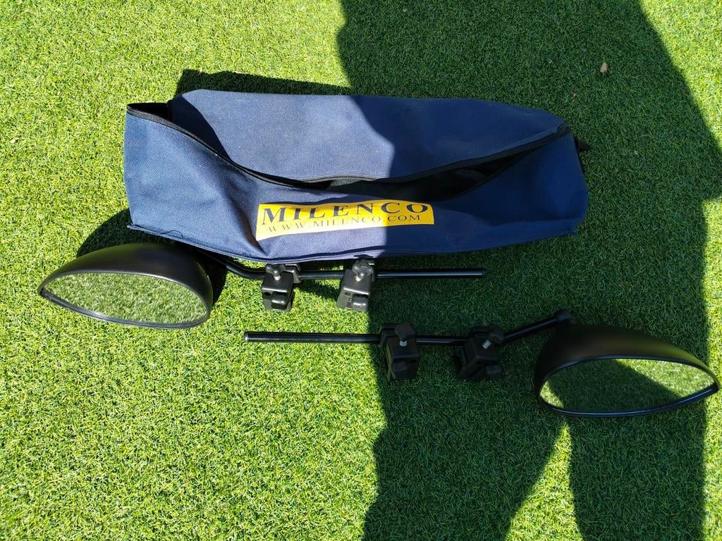 Caravan spiegels, Ophalen