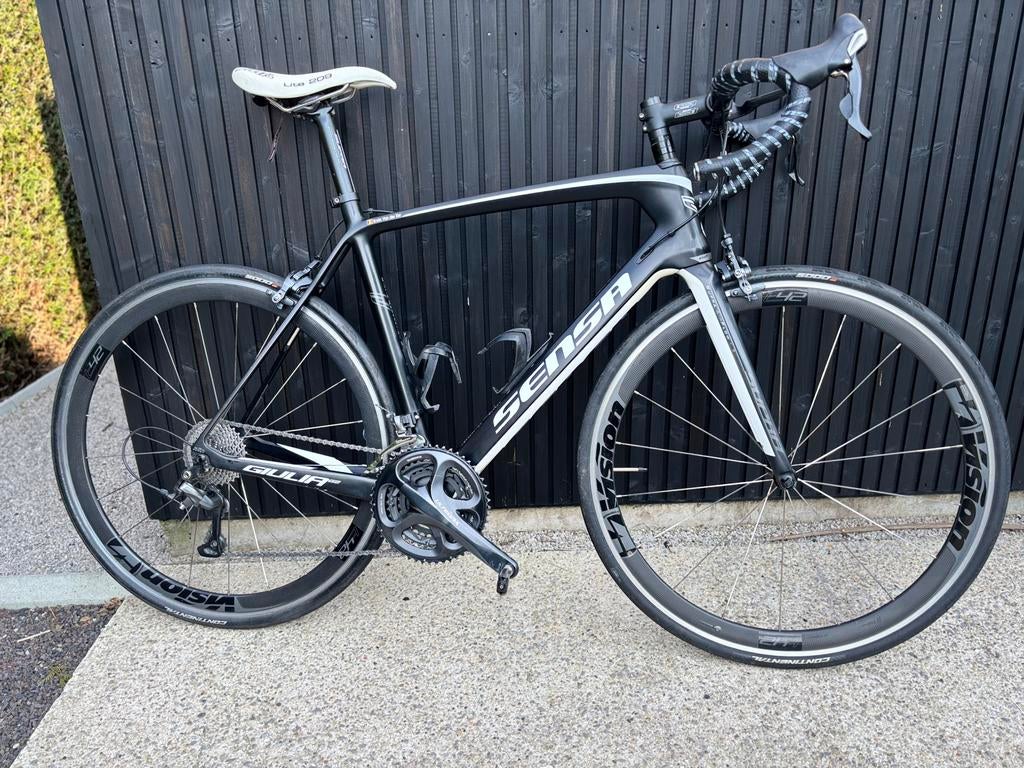 Sensa Giulia G2, 28 inch, Carbon, Heren, Zo goed als nieuw