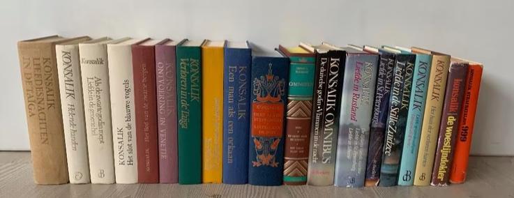 19 x Konsalik, Livres, Romans, Utilisé, Enlèvement ou Envoi