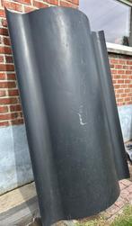 Afdekplaat schouw in inox, Doe-het-zelf en Bouw, Dakpannen en Dakbedekking, Ophalen, Gebruikt, Zwart, Golfplaat